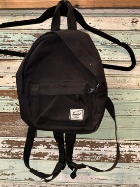 Herschel Heritage Small Black Backpack